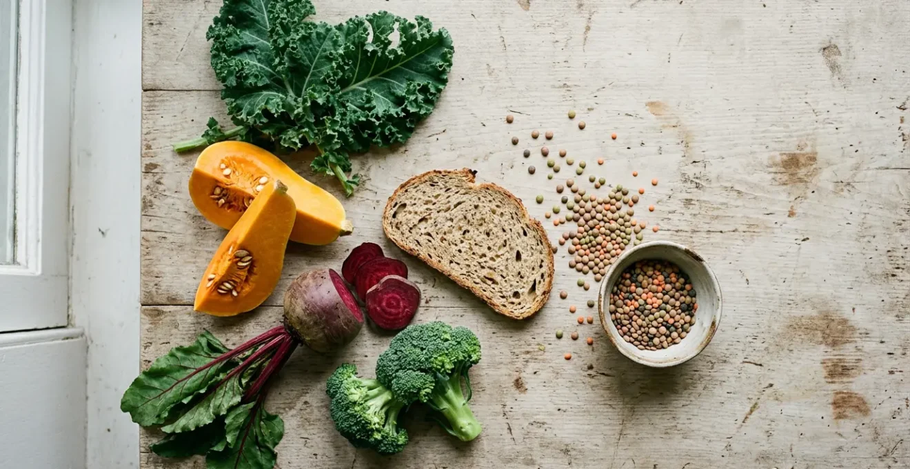 Composition d'aliments à haute densité nutritionnelle pour une alimentation équilibrée